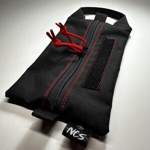 Black/Red thread