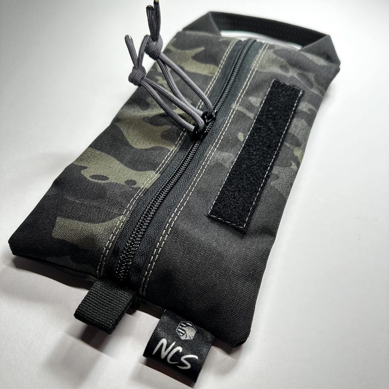 Multicam Black/Beaver thread/Grey Zippers