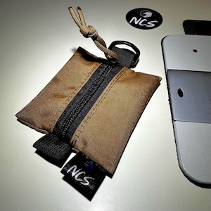 Zipper Pocket Pouch, Square Zipper Pouch, Coin Purse, Mini EDC