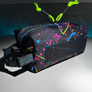 Pochette zippée en Cordura AVEC DOUBLURE / Trousse de toilette, Pochette EDC, Trousse de toilette