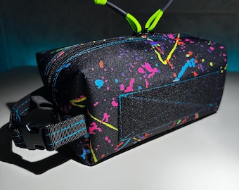 Cordura Zippered Box Pouch WITH LINER/Toiletry Bag