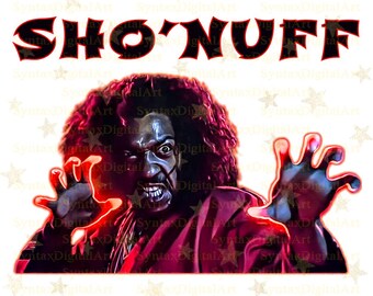 Shonuff Who's The Master Png, Sho'Nuff The Master, Shogun of Harlem Png, The Glow Png, Leroy Green Png, Sublimación Png, Descarga digital