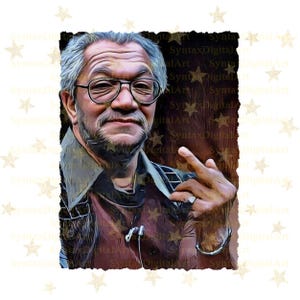 Fred Sanford Middle Finger Png, Redd Foxx Middle Finger Png, Sanford and Son Png, Funny Classic TV Png, Sublimation Png, Digital Download