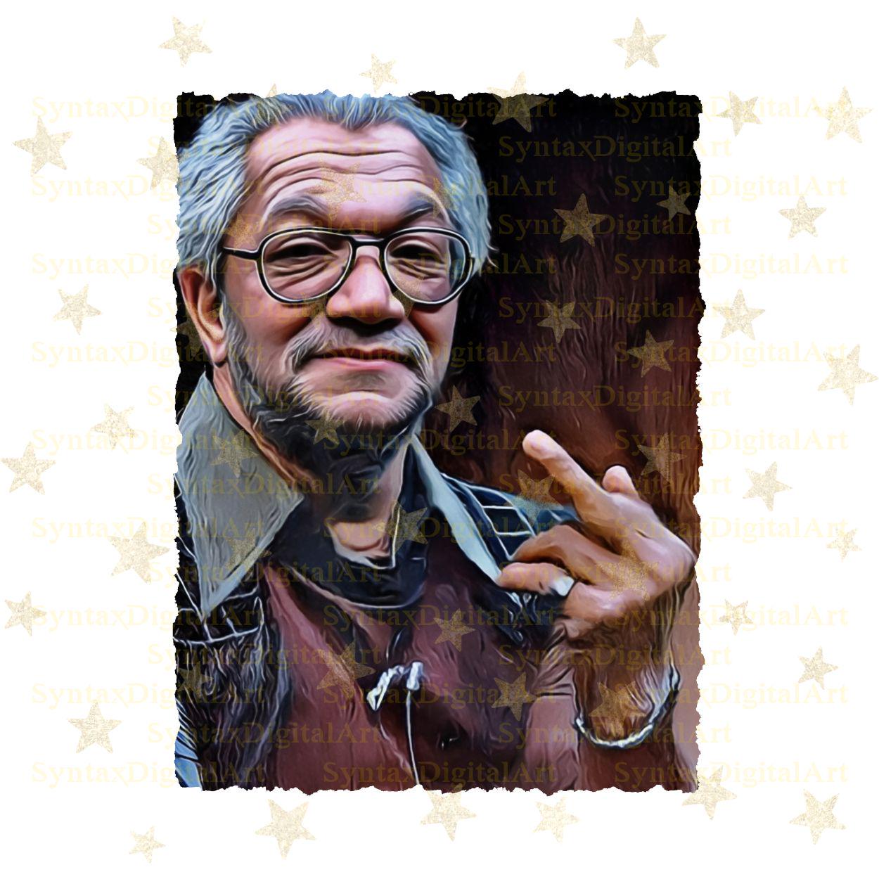 Fred Sanford Middle Finger Png, Redd Foxx Middle Finger Png, Sanford and Son Png, Funny Classic TV Png, Sublimation Png, Digital Download