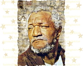 Fred Sanford Png, Sanford and Son Png, You Big Dummy Png, Classic TV Png, Tía Esther Svg, Buenos Tiempos Png, Sublimación Png, Descarga Digital