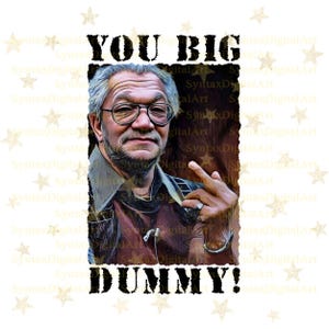 Fred Sanford Middle Finger Png, You Big Dummy Middle Finger Png, Sanford and Son Png, Funny Classic TV, Sublimation Png, Digital Download
