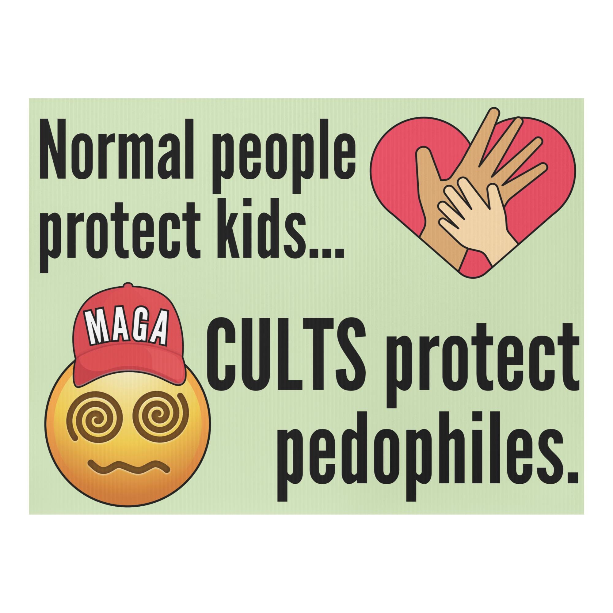 Printable Anti Pedophile Protest Sign Resist MAGA Cult Protect Children  Kids Anti Trump GOP Epstein List Instant Download Political Poster - Etsy
