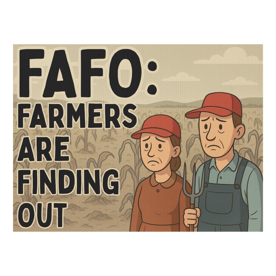 Printable FAFO Protest Sign MAGA Farmers Are Finding Out Instant ...