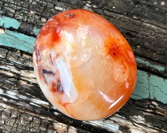 Karneol Palmsteinschnitzerei, Herz, Kristalle und Edelsteine, Naturkristall, Druzy Palmsteinschnitzerei, Kristallschnitzerei, Schmuck, Karneol