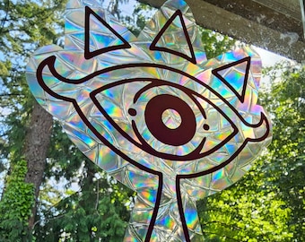 Sheikah Eye Vinyl Suncatcher