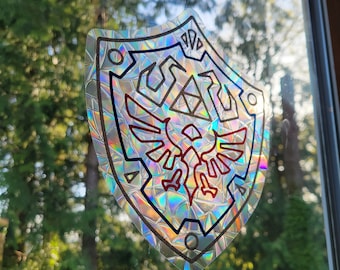 Hero Shield Window Cling Suncatcher Decal
