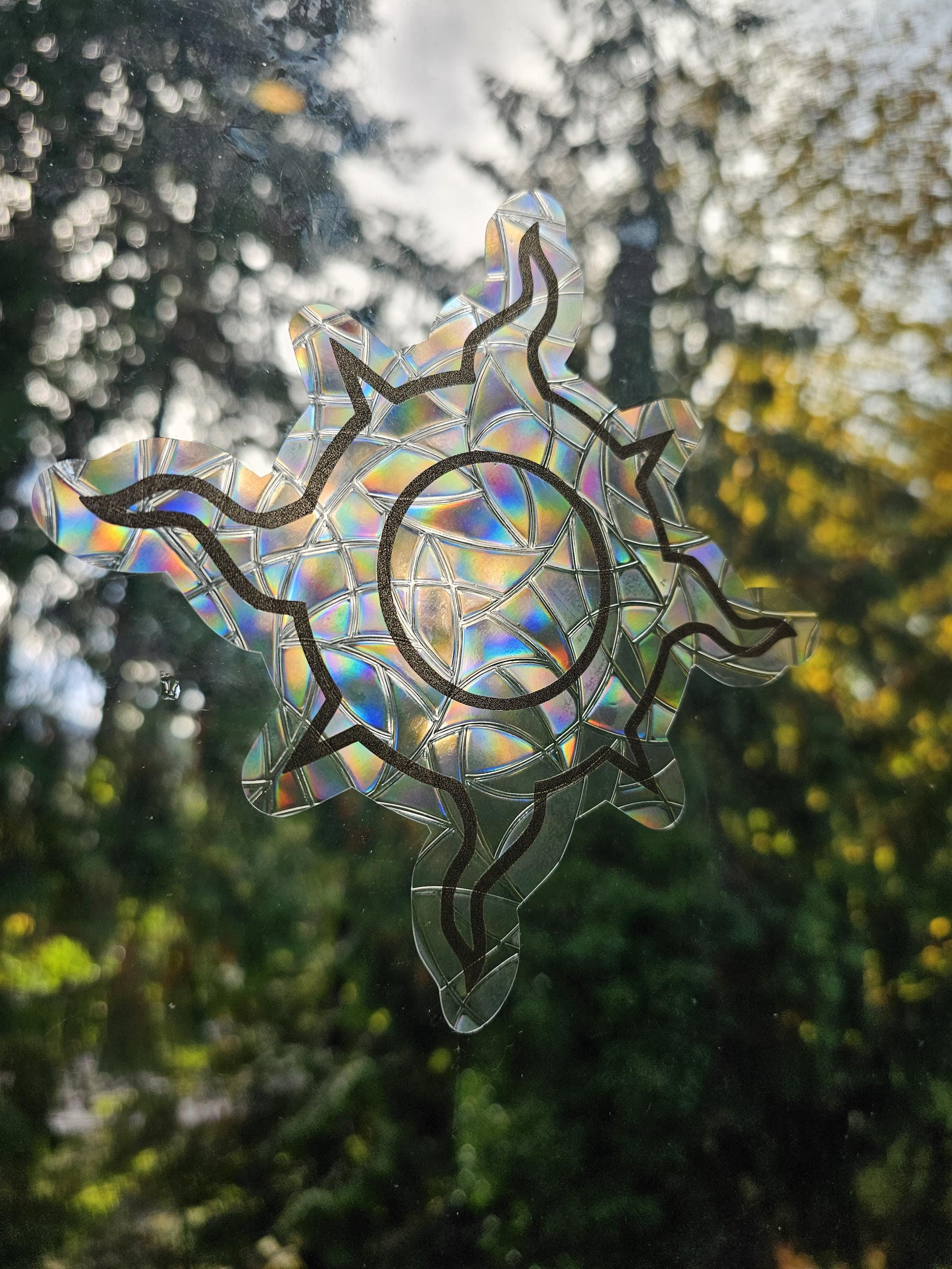 40K Window Suncatcher Window Sticker Decal | Renter Friendly | Reusable ...
