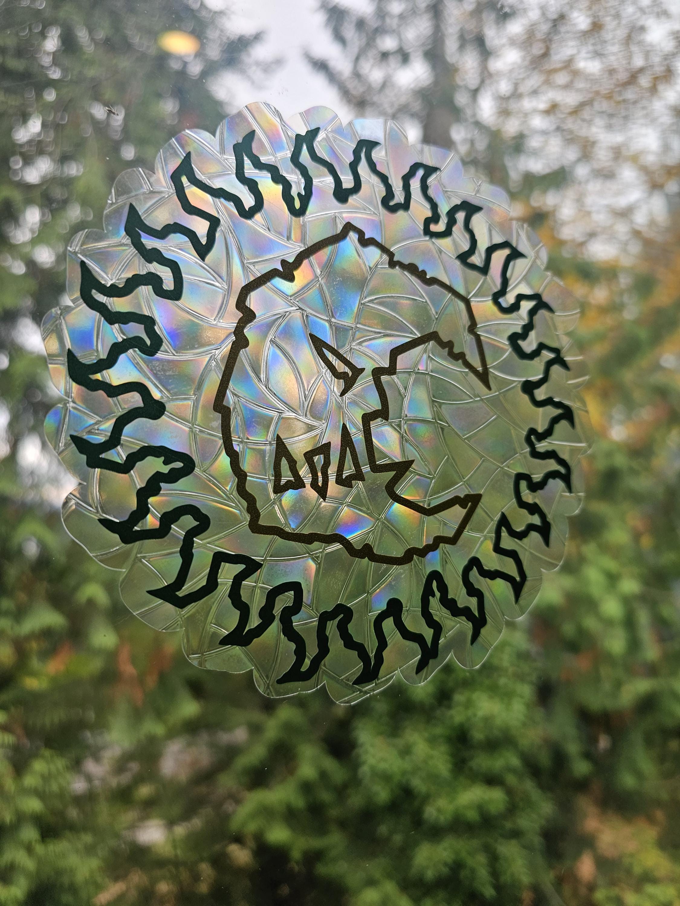 40K Window Suncatcher Window Sticker Decal | Renter Friendly | Reusable ...