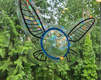 Hey Listen!! Fairy Window Cling Suncatcher Decal