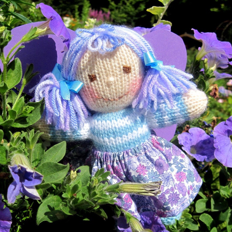 Rainbow Rascals 923cm Toy knitting pattern/ Doll knitting pattern/ Doll clothes pattern Pdf instant download image 8