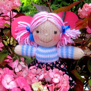 Rainbow Rascals 923cm Toy knitting pattern/ Doll knitting pattern/ Doll clothes pattern Pdf instant download image 6
