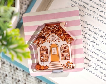 Fall Bookstore Magnetic Kindle Grip, MagSafe Kindle Grip, Kindle Holder, Kindle Accessories, Kobo Grip, Phone Grips, E-reader accessories