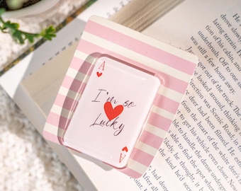 I'm so Lucky Magnetic Kindle Grip, MagSafe Kindle Grip, Kindle Holder, Kindle Accessories, Kobo Grip, Phone Grips, E-reader accessories