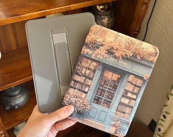 Bookstore Kindle Paperwhite Cover: Magnetic Back, Auto Wake/Sleep