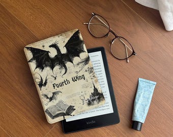 Funda Dragon para Kindle Paperwhite: Cuarta ala, parte trasera magnética