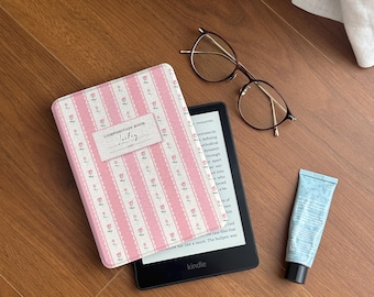 Composition Book Kindle Paperwhite 12th Gen Case: Kobo Clara Color Cover with Strap