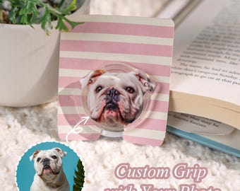 Agarre magnético para Kindle con foto personalizada, Agarre MagSafe para Kindle, Soporte para Kindle, Accesorios para Kindle, Agarre para Kobo, Agarres para teléfono, Accesorios para lectores electrónicos