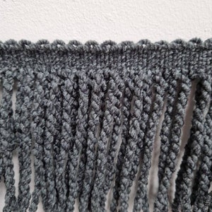 Vintage Fransen 3m Chenille Finish Blau Grün Lange Fransen Polster Fransen Borte Kissen Mäntel