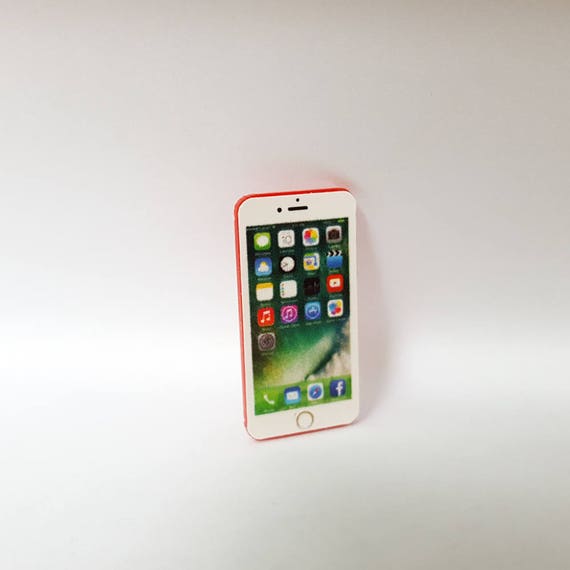 New Silver IPhone 7 Miniature Scale 1:6 for Blythe Barbie Puki Lati Revoltech