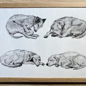 Sleeping Friends - Milk Brick Engraving - Kitchen Engraving