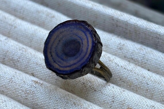 Wood Adjustable Statement Ring - image 1