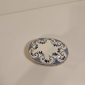 Italian handpainted trinket jar