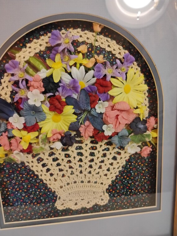 1960年代のアメリカ製ヴィンテージのルーサイト製フラワーウォール