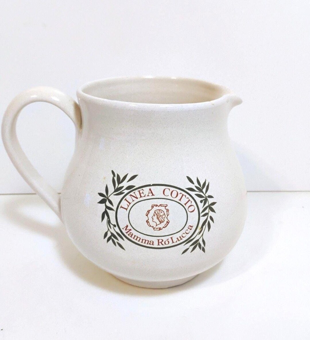 Crock, Mamma Ro Lucca Linea Cotto Pitcher Ceramic Rare Italy Big - Etsy