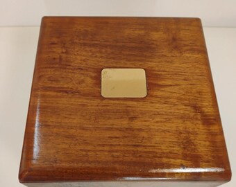 超レア　DECATUR INDASTRIES 木製　小物入れ　シガー　ボックス 超レア DECATUR INDASTRIES 木製 小物入れ シガー ボックス 超