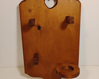 ハート型カットアウト付き木製シェルフ VTG 木製 16インチ ハート型カットアウトシェルフ - Etsy 日本