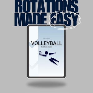 Printable Volleyball Rotations Template/Guide, Roster and Contact Information Sheets, Player Positions & Formations for Practices and Games
