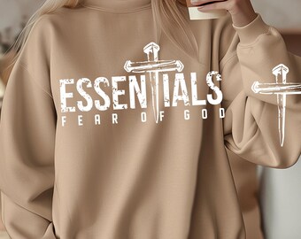 Christian Essentials SVG PNG, Faith Bible Verse (Digital Download)