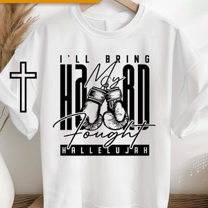 Modern Christian Hard Fought Hallelujah svg png Christian design for shirt, Bible verse, Jesus svg, Christian svg, digital download