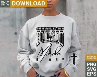 But God Svg, Christian Shirt Design (Digital Download)
