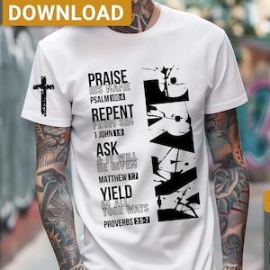 Pray Christian Faith svg design, Bible verse svg, digital download