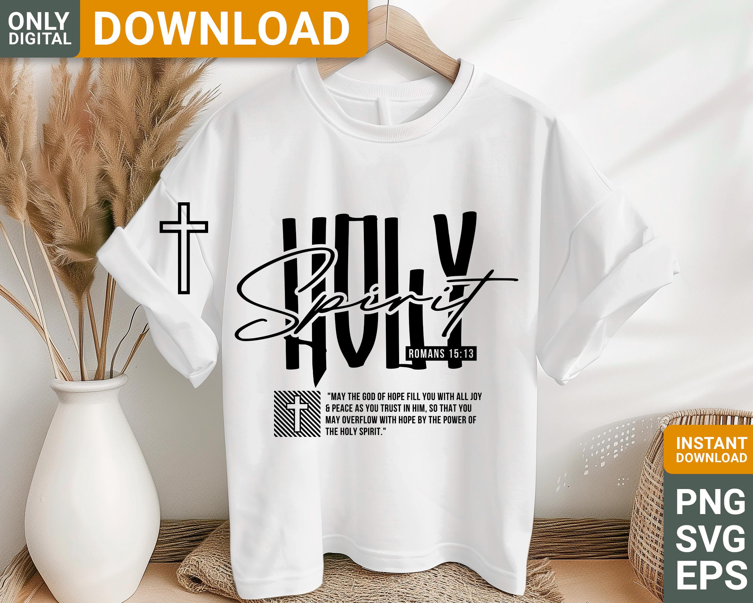 Holy Spirit Christian Svg Png Design , Retro Christian, Men of Faith ...