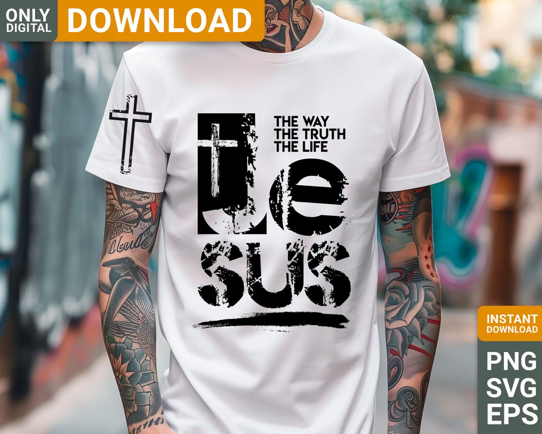 Jesus Christ Retro Christian Svg Png Design, Bible Verse , Faith Svg ...