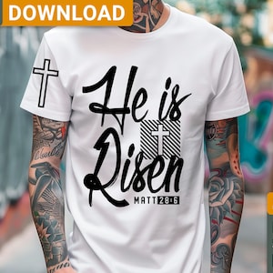 He is risen svg png design , digital download
