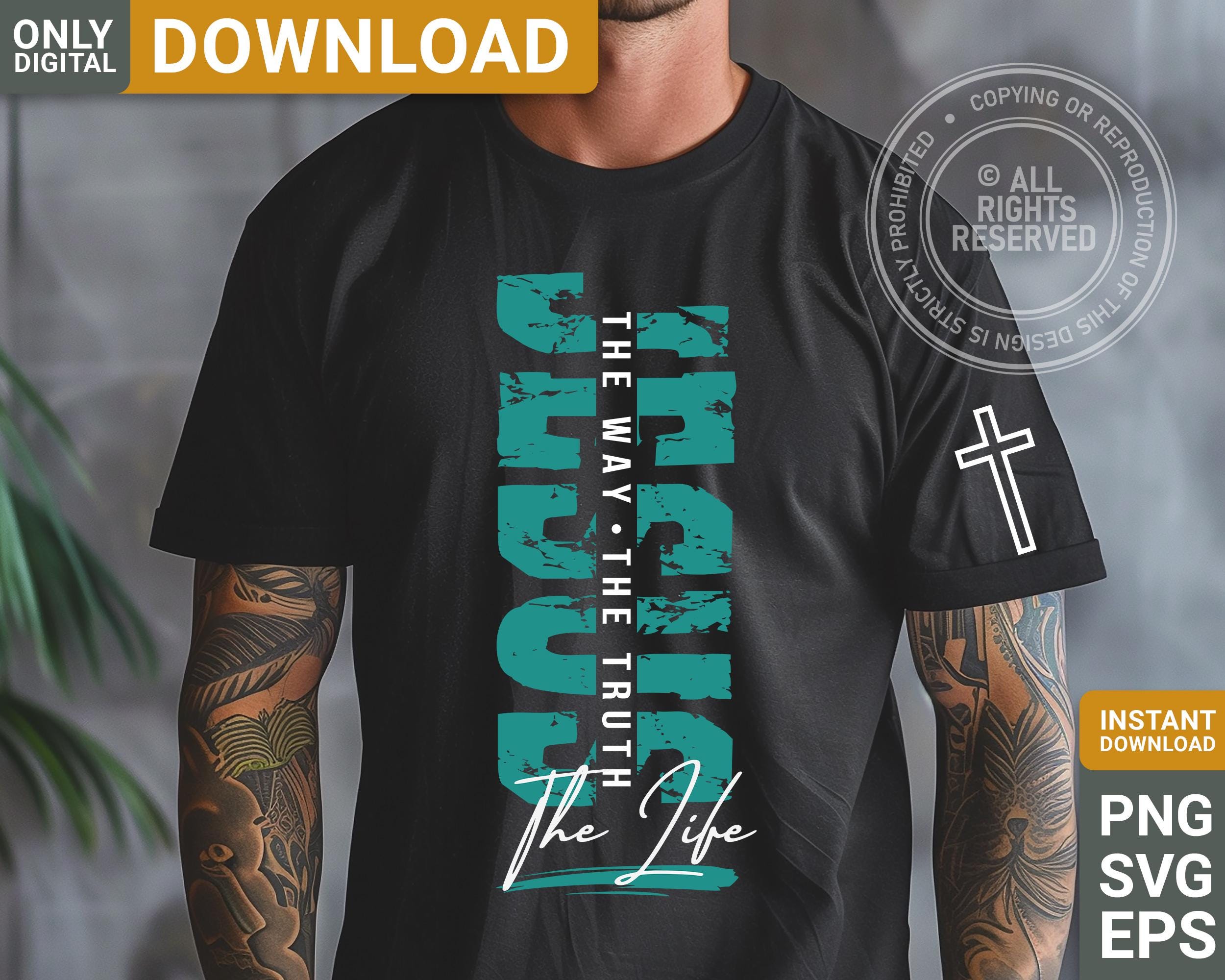 Jesus Svg Png Christian Shirt Design Printable, Religious Gift, Bible ...