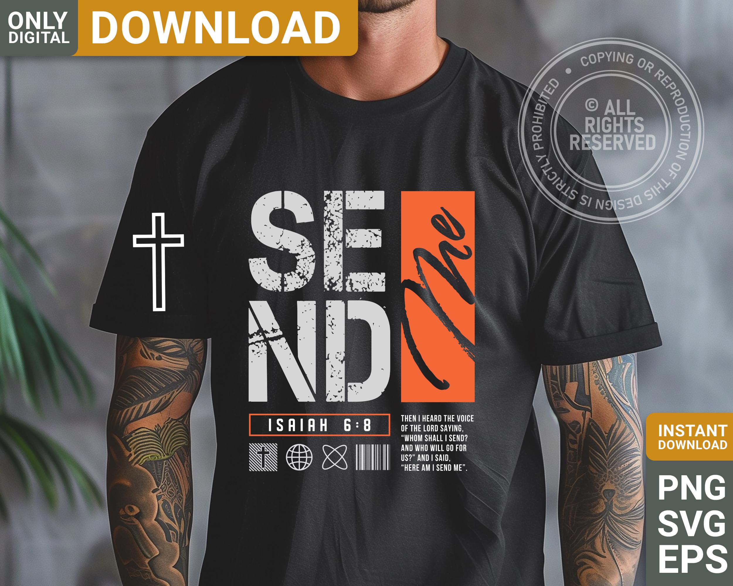 Send Me Jesus Design: Christian SVG, PNG, EPS (digital Download) - Etsy