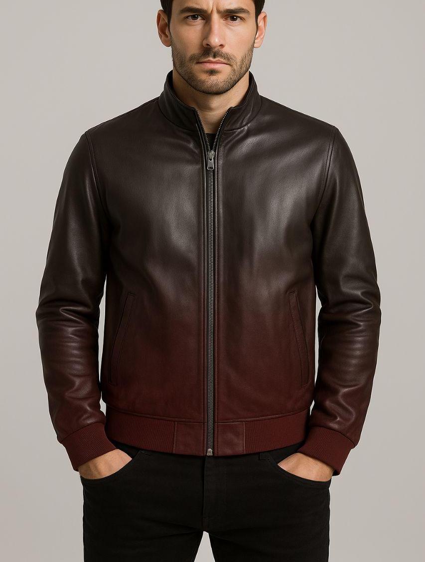 Mens Turkish Leather Jacket UK