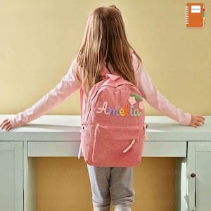 Custom Kids Backpack, Custom Toddler School Bag, Preschool Backpack, Cute Birthday Gifts for Children, Back to School, Gifts for Girls Boys