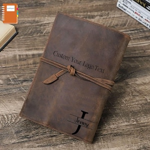 Personalized Leather Journal, Leather Notebook Cover A5, Prayer Journal Travel, Graduation Gift For Boyfriend, Christmas Gifts For Boyfriend