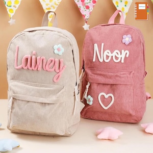 Personalized Toddler Backpack, Kids Backpack with Name Preschool School Bag Children's Backpack with Name, Custom Toddler Bag, Birthday Gift