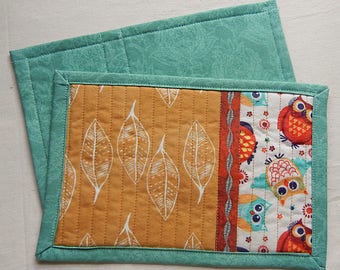Goddess Athena Quilted Mug Rug